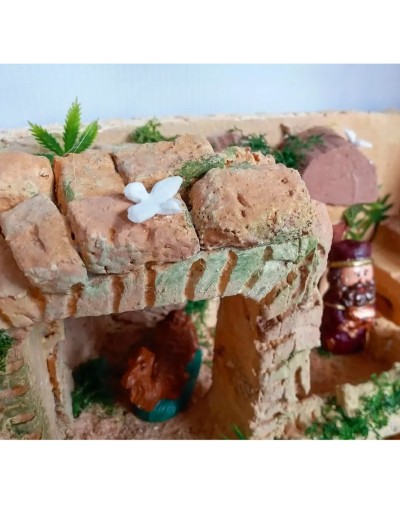 Pesebre aldea de belén