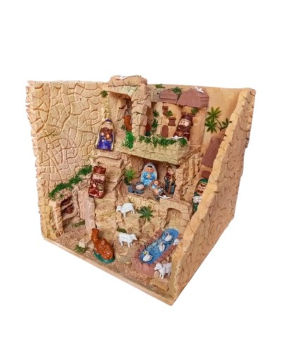 Pesebre aldea de belén