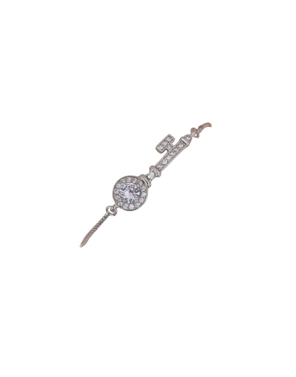 Pulsera Llave Plateada
