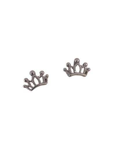 Topos Corona Pequeña Plateados