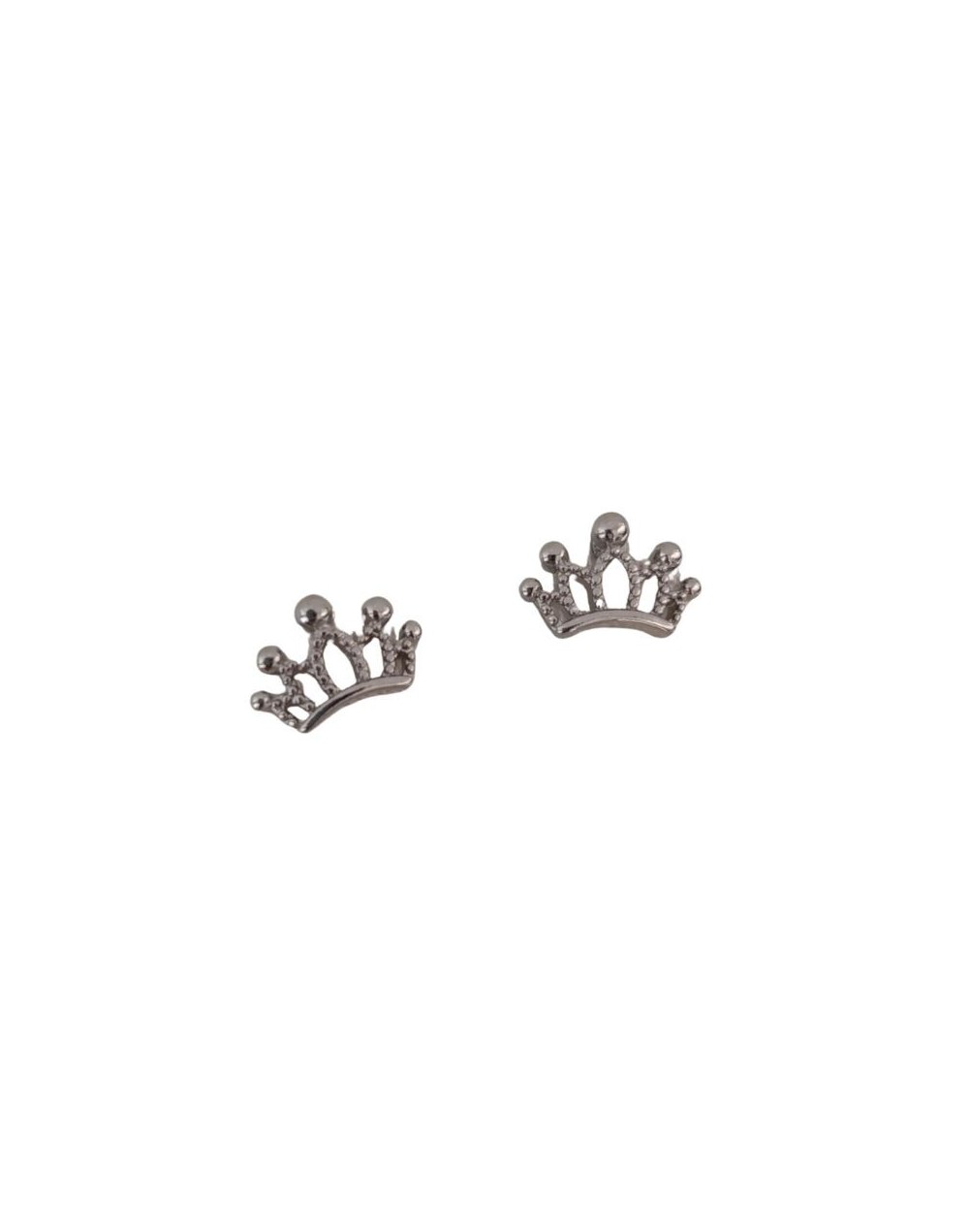 Topos Corona Pequeña Plateados