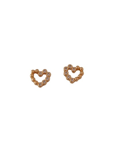 Topos Corazón Dorados