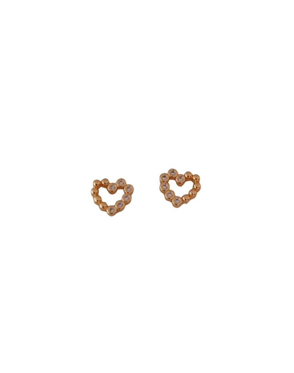 Topos Corazón Dorados