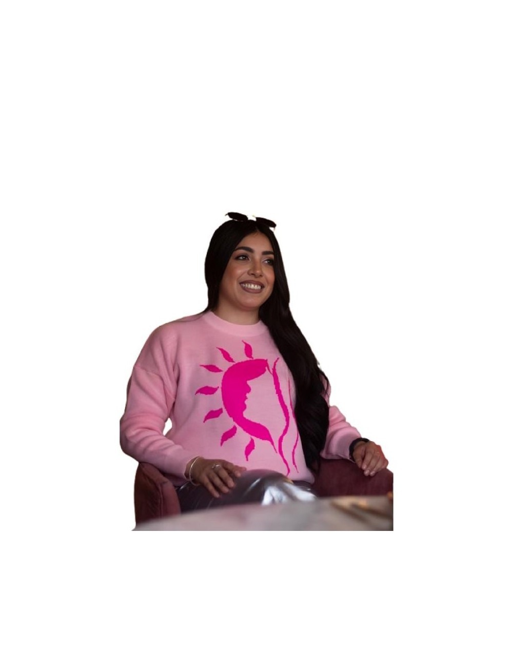 Sweater dama en tejido de punto