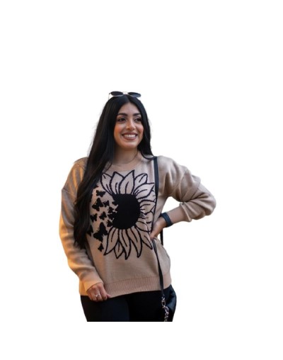 Sweater dama en tejido