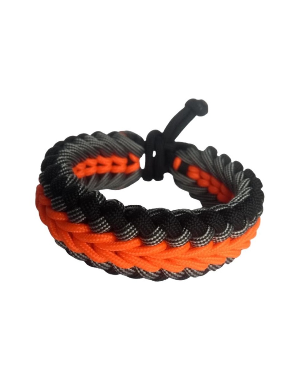 BRAZALETE PARACORD SUPERVIVENCIA 3 CUERDAS NUDO SANTICFIED