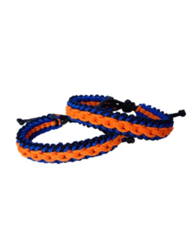 BRAZALETES PULSERAS ESTILO SPORT TRES HILOS CADENA CENTRAL