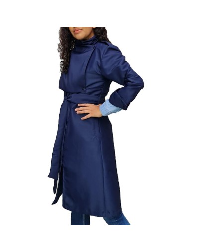 Trench coat MACK azul naval