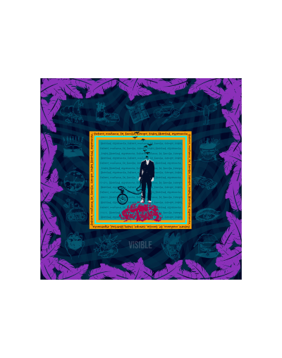 Pañuelo 80 X 80 CM. Perfecto como accesorio en el cuello, bolso o cabeza.