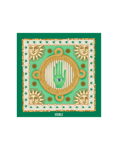 Pañuelo 80 X 80 CM. Perfecto como accesorio en el cuello, bolso o cabeza.