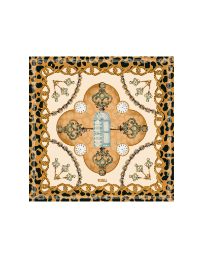 Pañuelo 80 X 80 CM. Perfecto como accesorio en el cuello, bolso o cabeza.