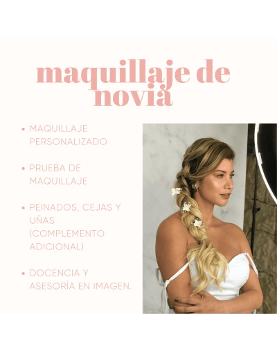 Maquillaje de novia 