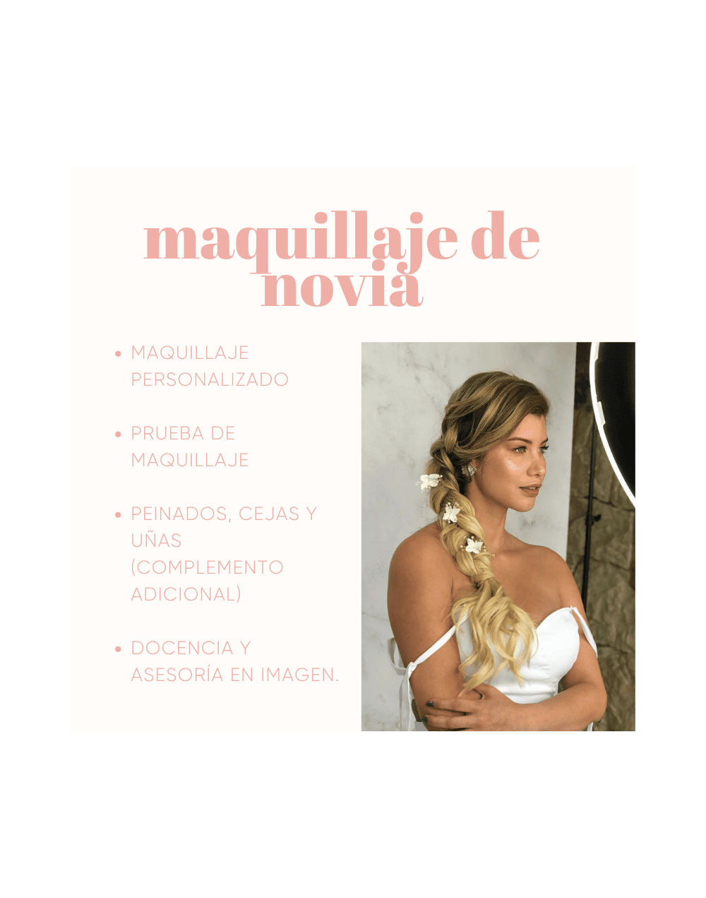 Maquillaje de novia 