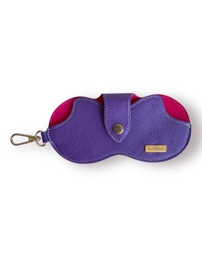 Estuche gafas cuero colgar