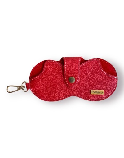 Estuche gafas cuero colgar