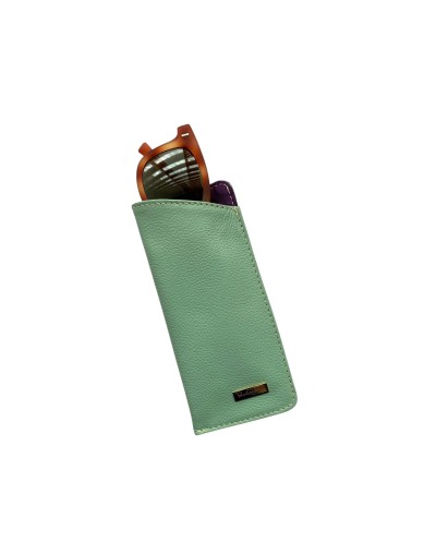 Estuche gafas cuero