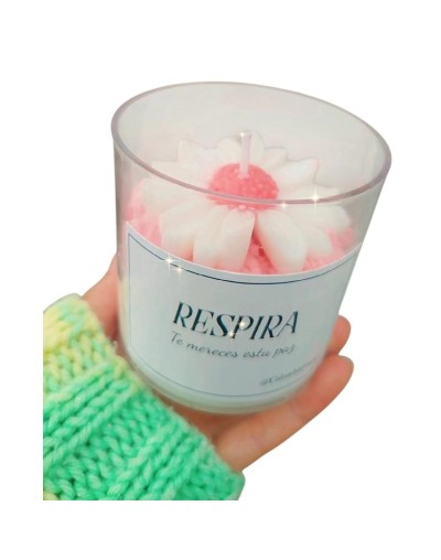 Vela aromatizada Crema rosa