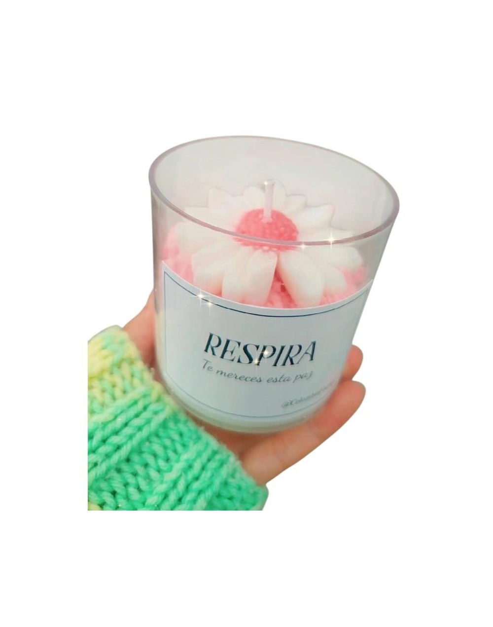 Vela aromatizada Crema rosa