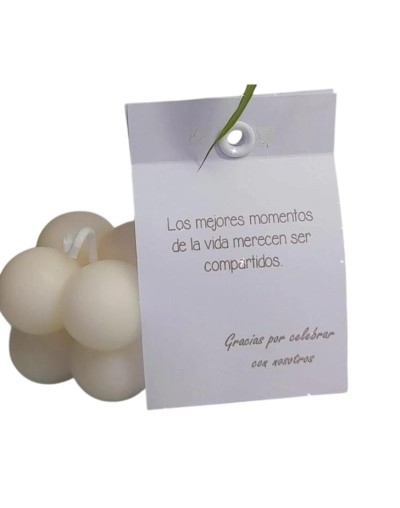 Vela mini burbuja