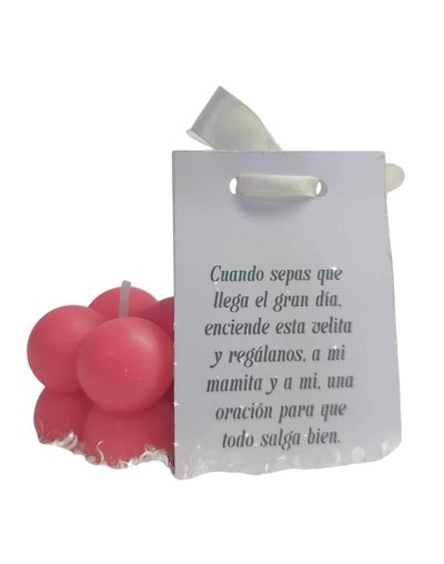 Vela mini burbuja